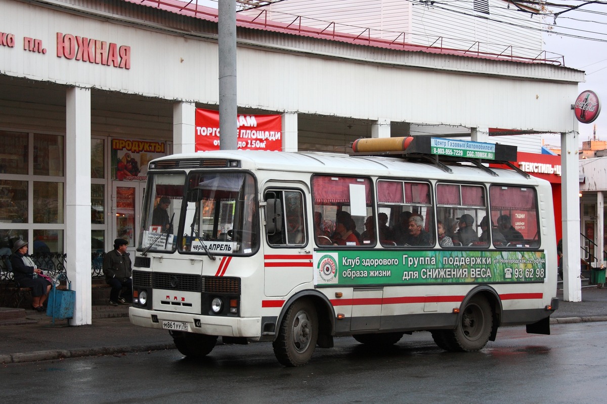 Томская область, ПАЗ-32051-110 № М 861 УУ 70