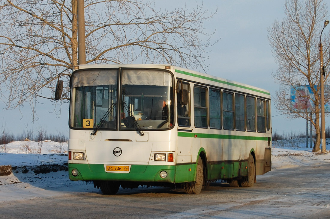 Архангельская область, ЛиАЗ-5256.45 № АС 736 29