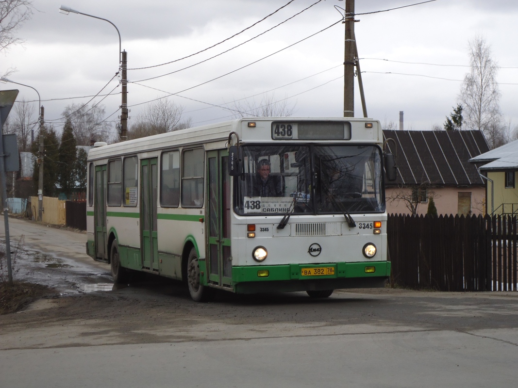 Санкт-Петербург, ЛиАЗ-5256.25 № 3345