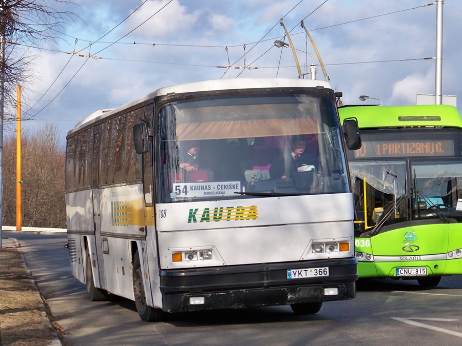 Литва, Neoplan N316K Transliner № 108