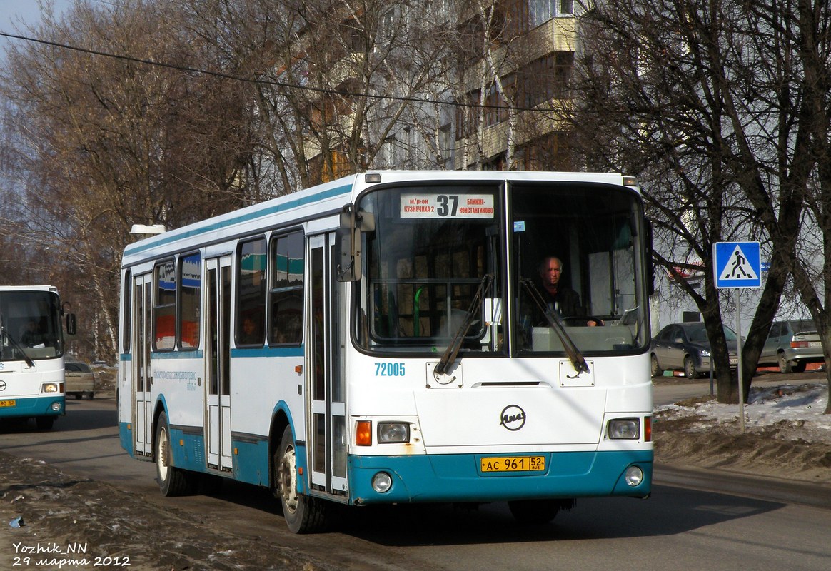 Нижегородская область, ЛиАЗ-5256.25 № 72005