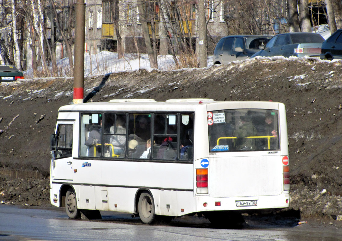 Нижегородская область, ПАЗ-320402-03 № Е 634 ЕУ 152