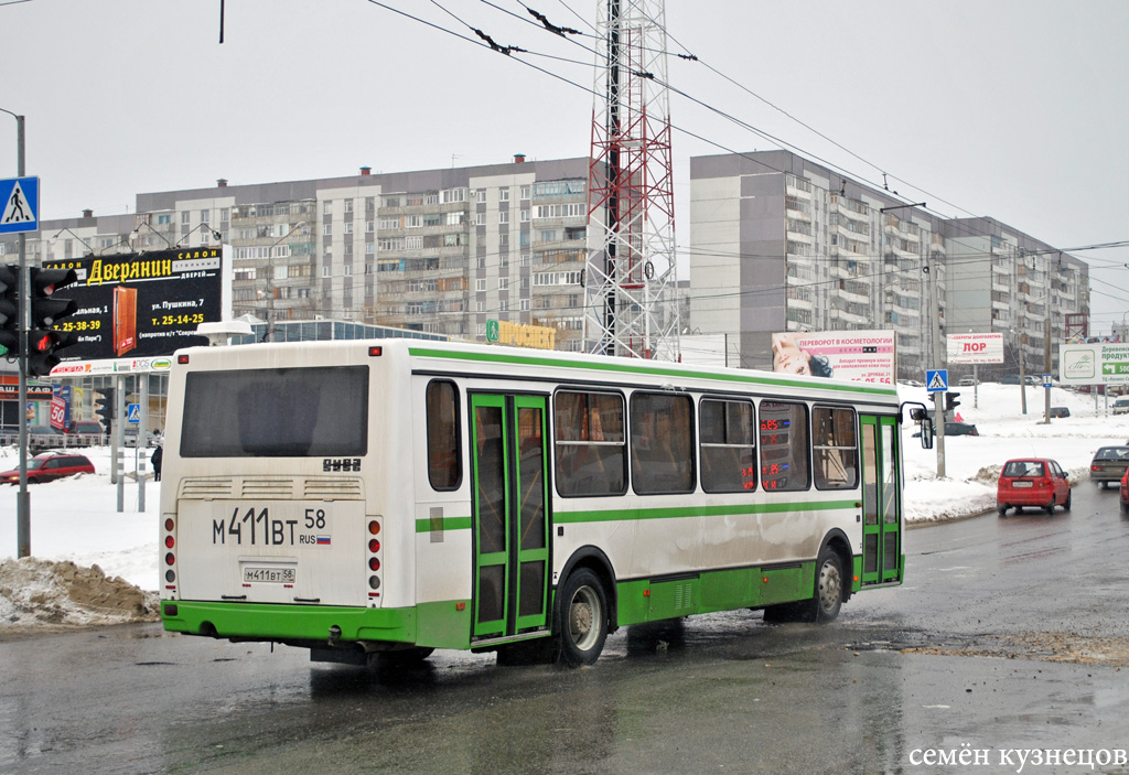 Пензенская область, ЛиАЗ-5256.36-01 № М 411 ВТ 58