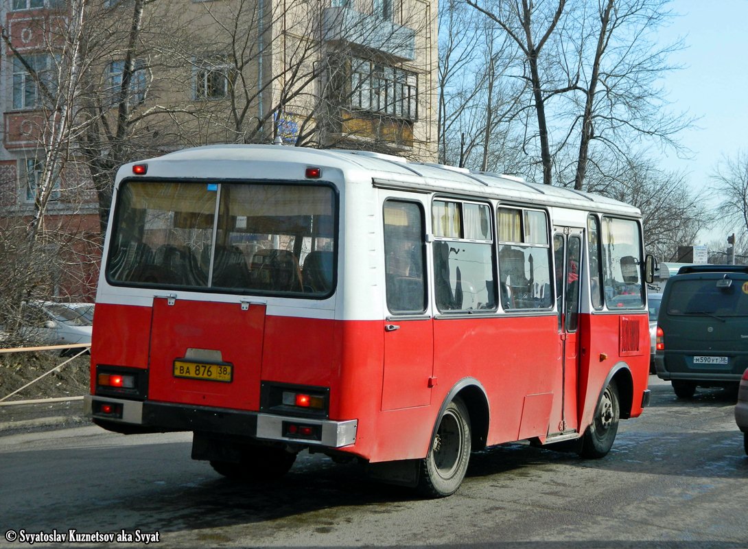 Иркутская область, ПАЗ-3205 (00) № ВА 876 38