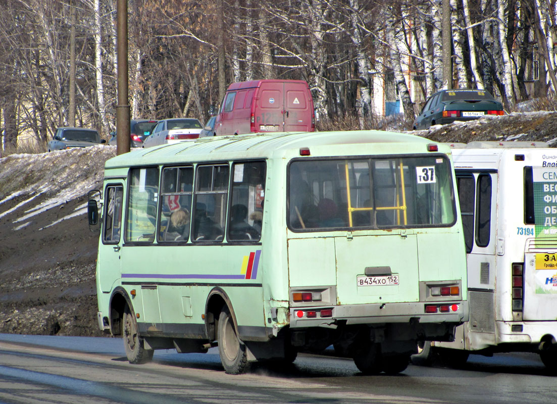 Нижегородская область, ПАЗ-32054 № В 434 ХО 152