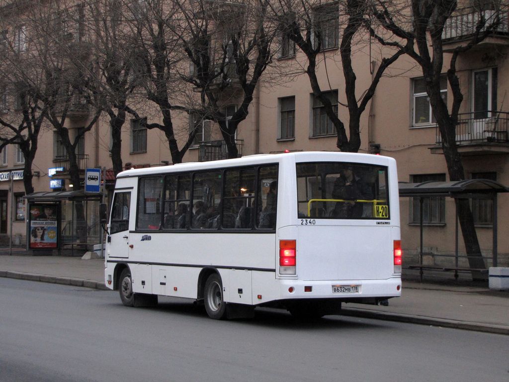 Санкт-Петербург, ПАЗ-320402-05 № n340