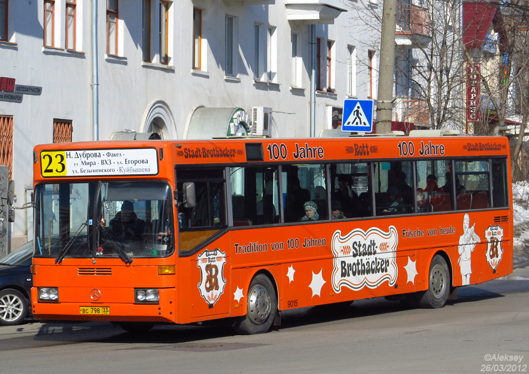 Владимирская область, Mercedes-Benz O405 № ВС 798 33