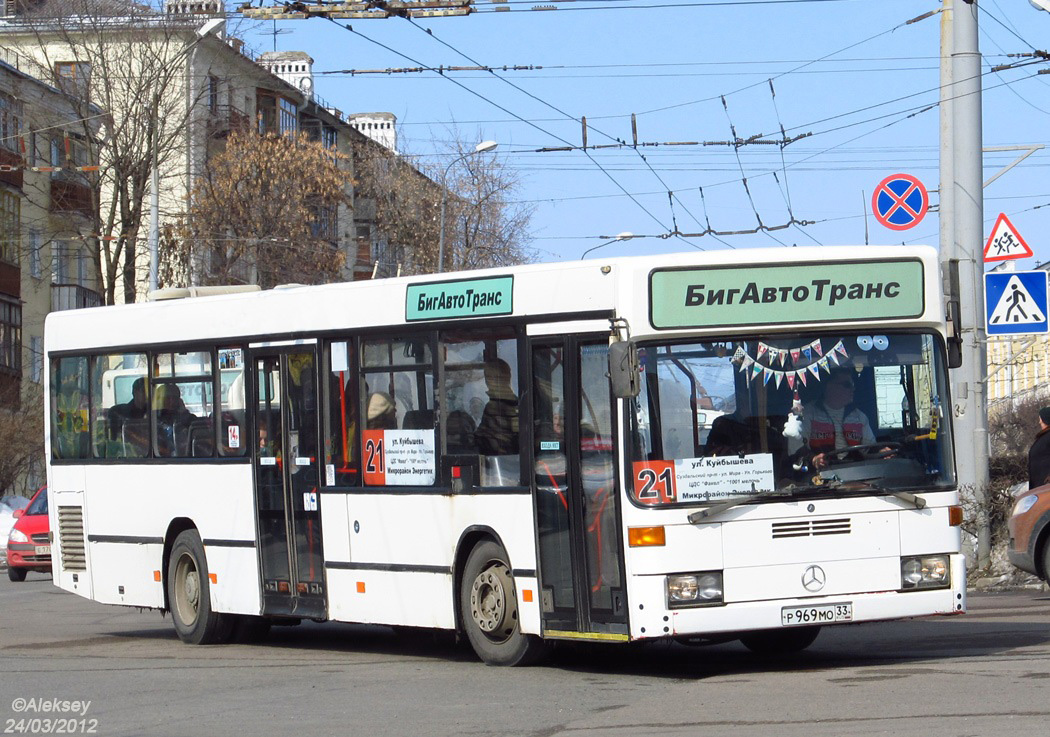 Владимирская область, Mercedes-Benz O405N2 № Р 969 МО 33