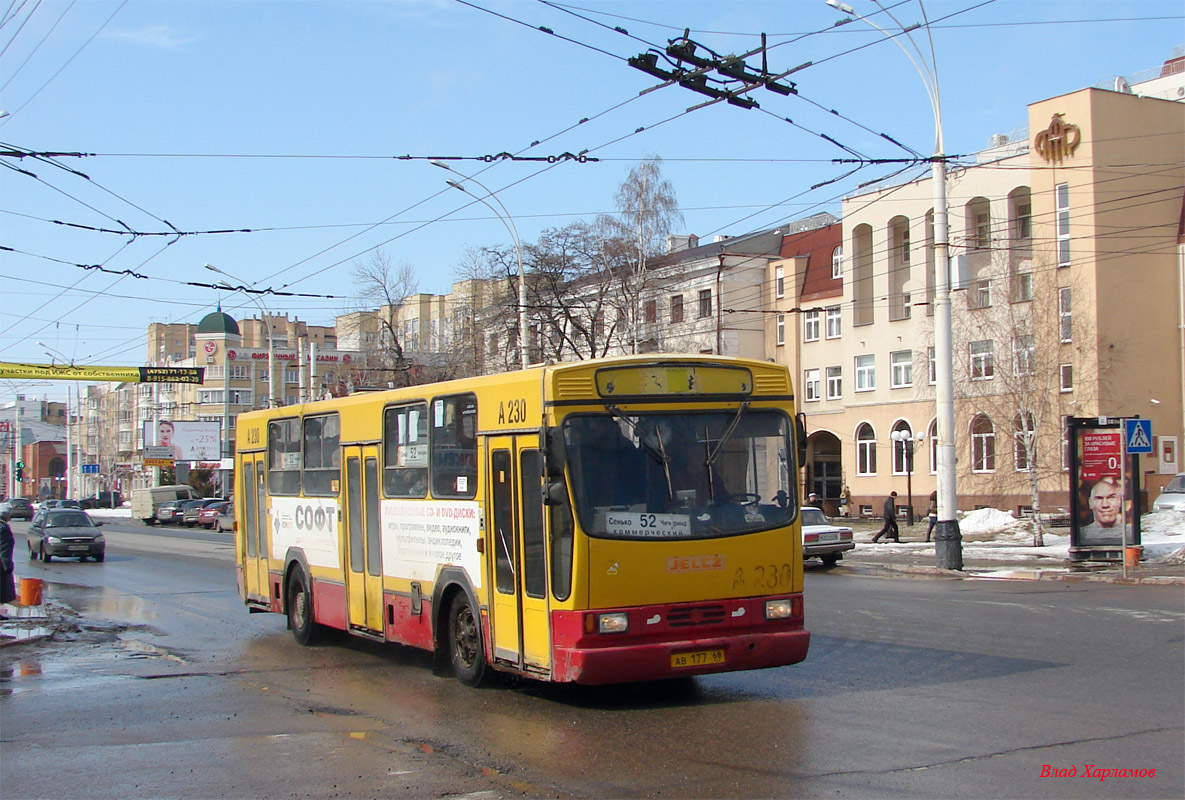 Тамбовская область, Jelcz M11 № АВ 177 68