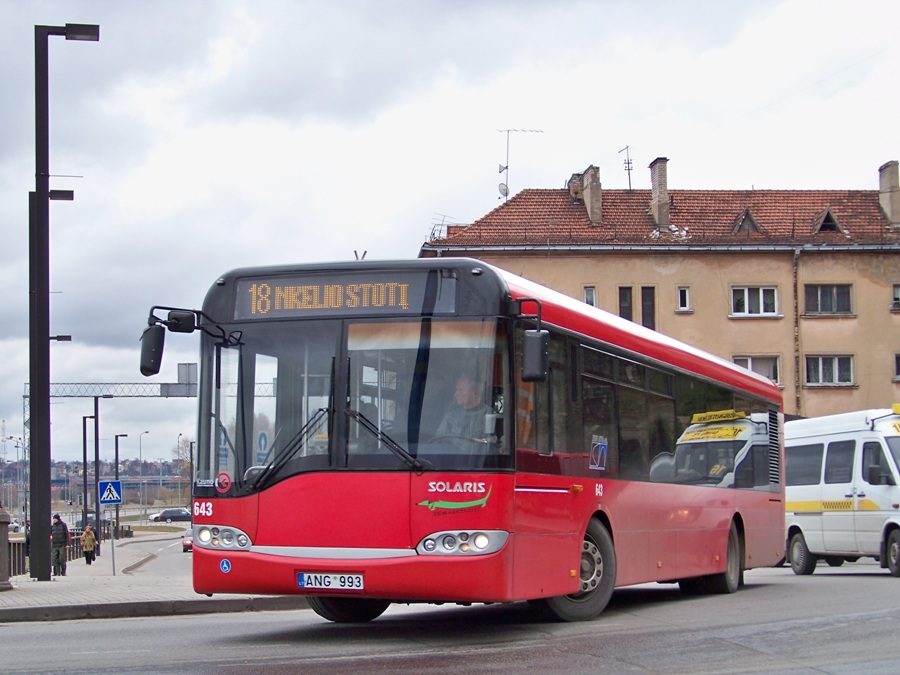 Литва, Solaris Urbino II 12 № 643