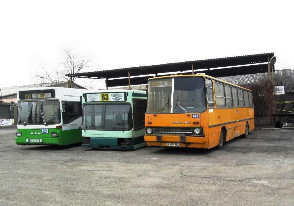 Almaty, Ikarus 260 (280) Nr. 449; Almaty — Bus fleets