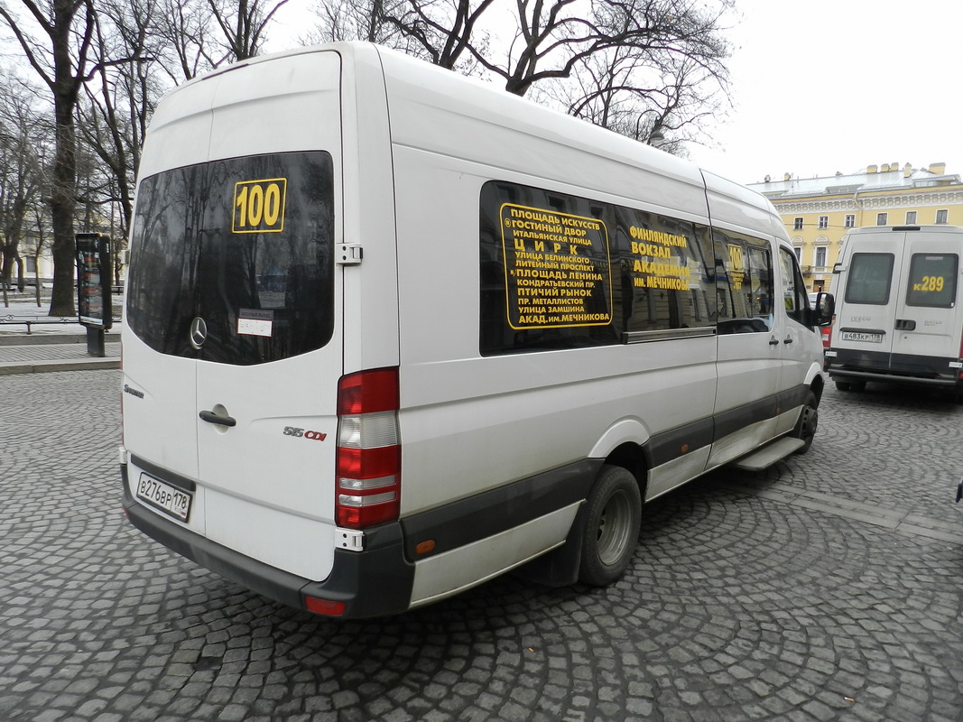 Санкт-Петербург, Луидор-22360C (MB Sprinter) № В 276 ВР 178