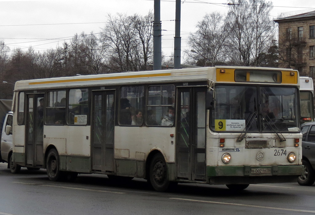 Санкт-Петербург, ЛиАЗ-5256.25 № 2674