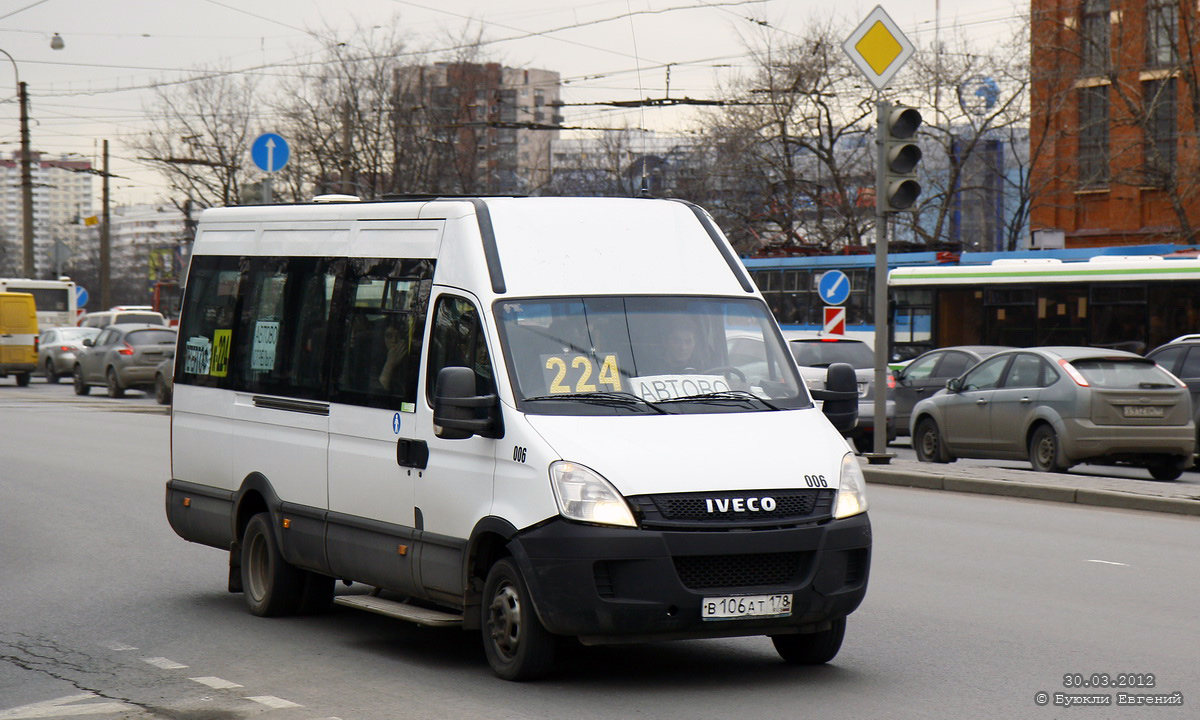 Санкт-Петербург, Нижегородец-2227UT (IVECO Daily) № 006