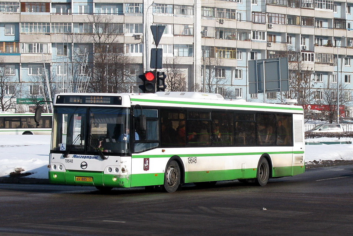 Москва, ЛиАЗ-5292.21 № 19648