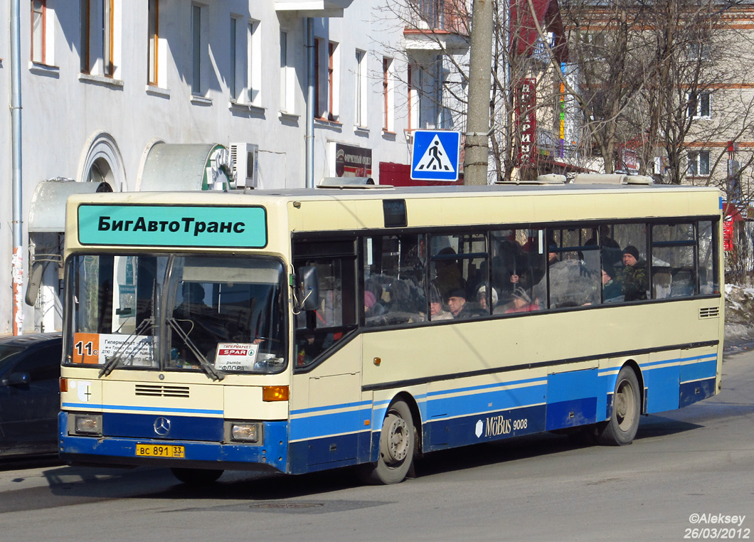 Владимирская область, Mercedes-Benz O405 № ВС 891 33