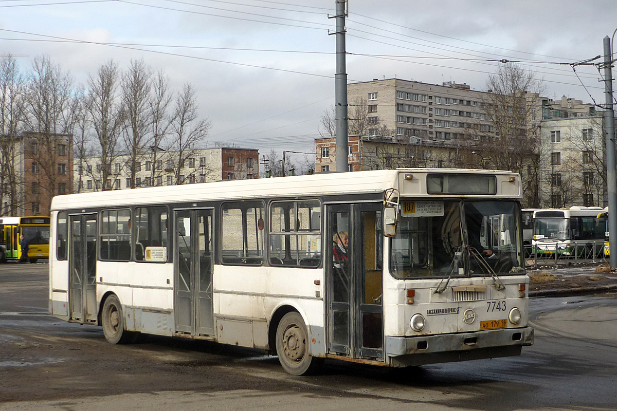 Санкт-Петербург, ЛиАЗ-5256.00 № 7743