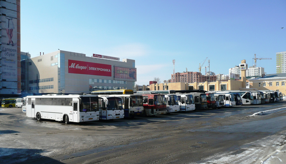 Свердловская область — Автовокзалы, конечные станции и остановки