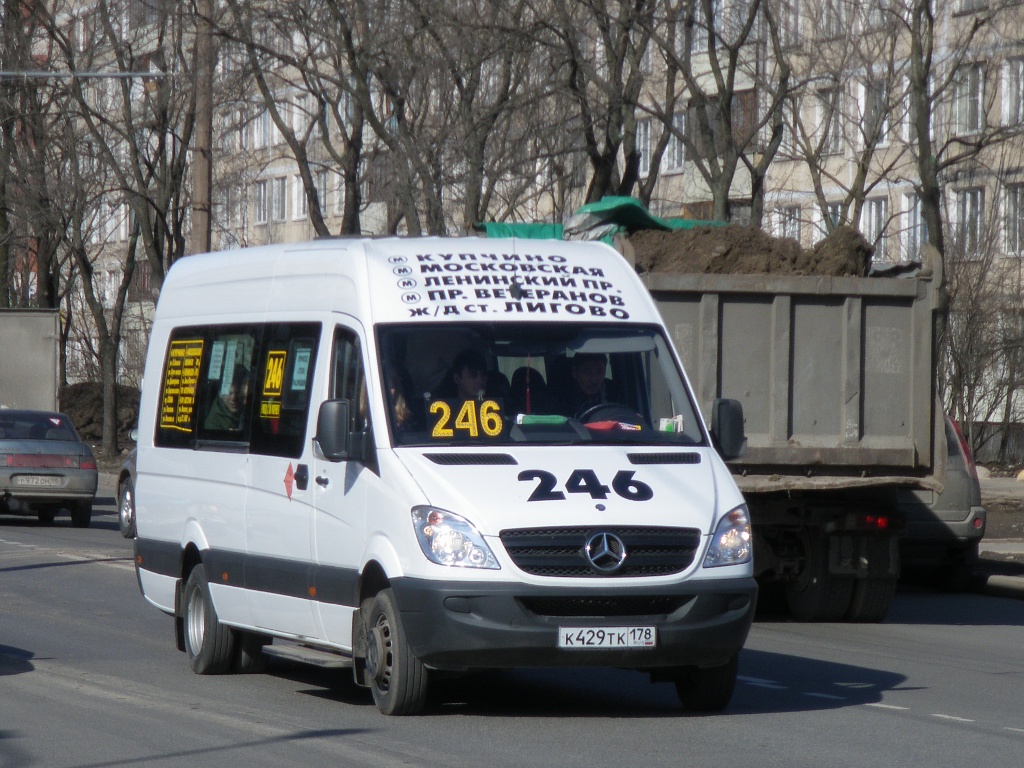 Санкт-Петербург, Луидор-22360C (MB Sprinter) № К 429 ТК 178