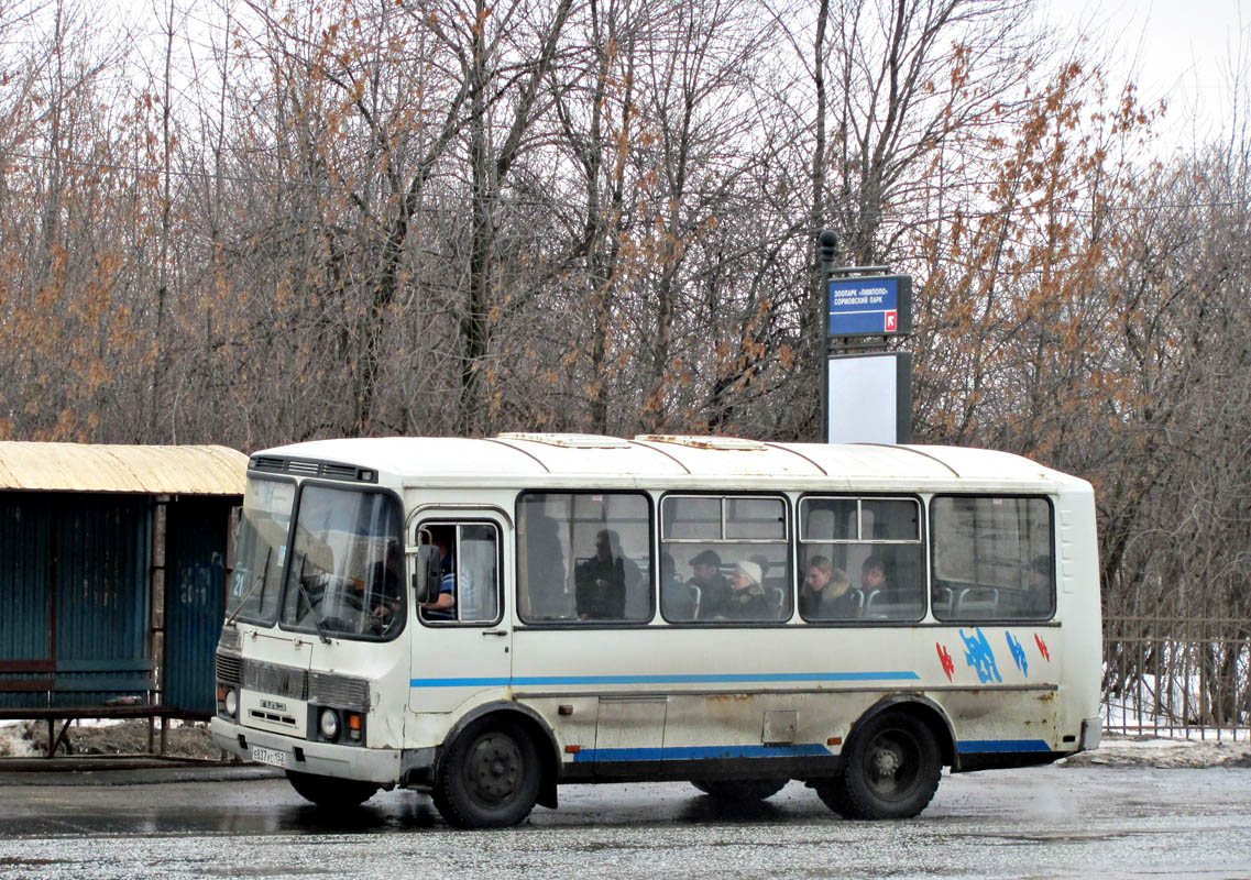 Нижегородская область, ПАЗ-32054 № Е 837 УС 152