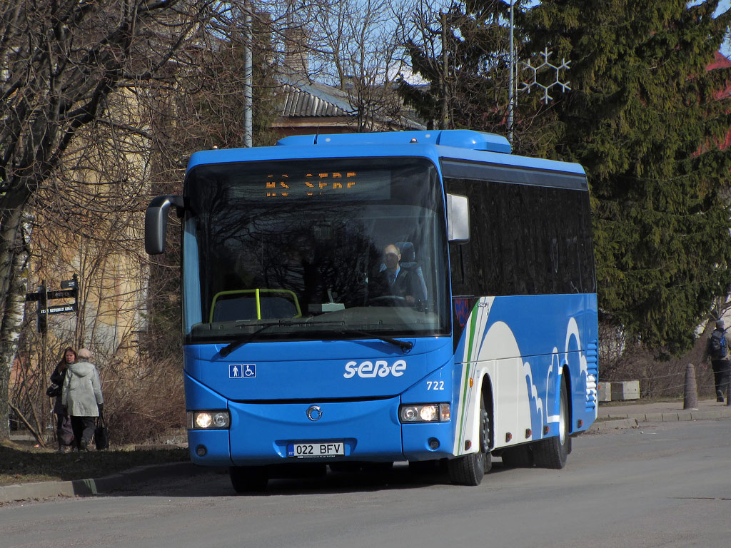 Эстония, Irisbus Crossway 12M № 722