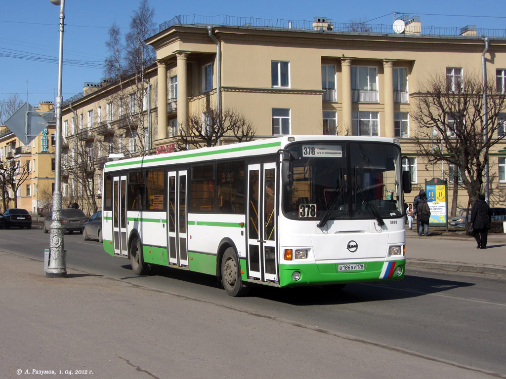 Санкт-Петербург, ЛиАЗ-5293.53 № 3595