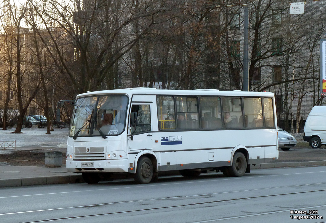 Санкт-Петербург, ПАЗ-320412-05 № 7597