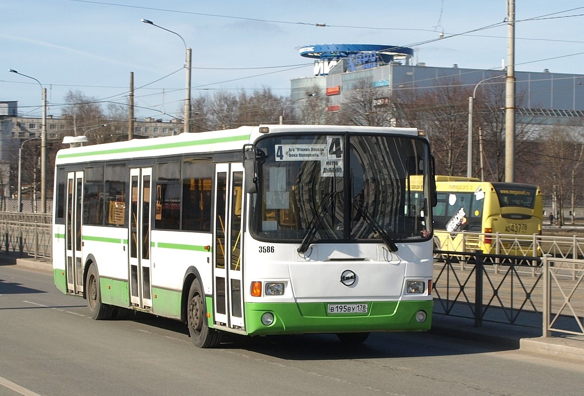 Санкт-Петербург, ЛиАЗ-5293.53 № 3586