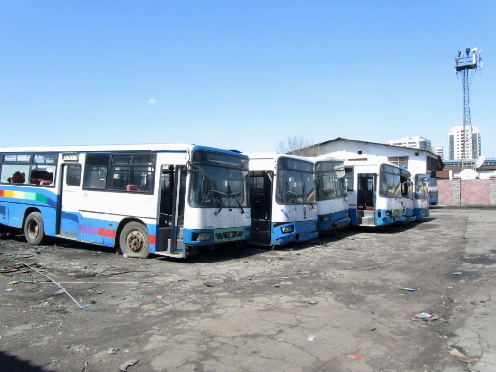 Алматы, Daewoo BS090 Royal Midi (Ulsan) № 1166; Алматы — Автобусные парки