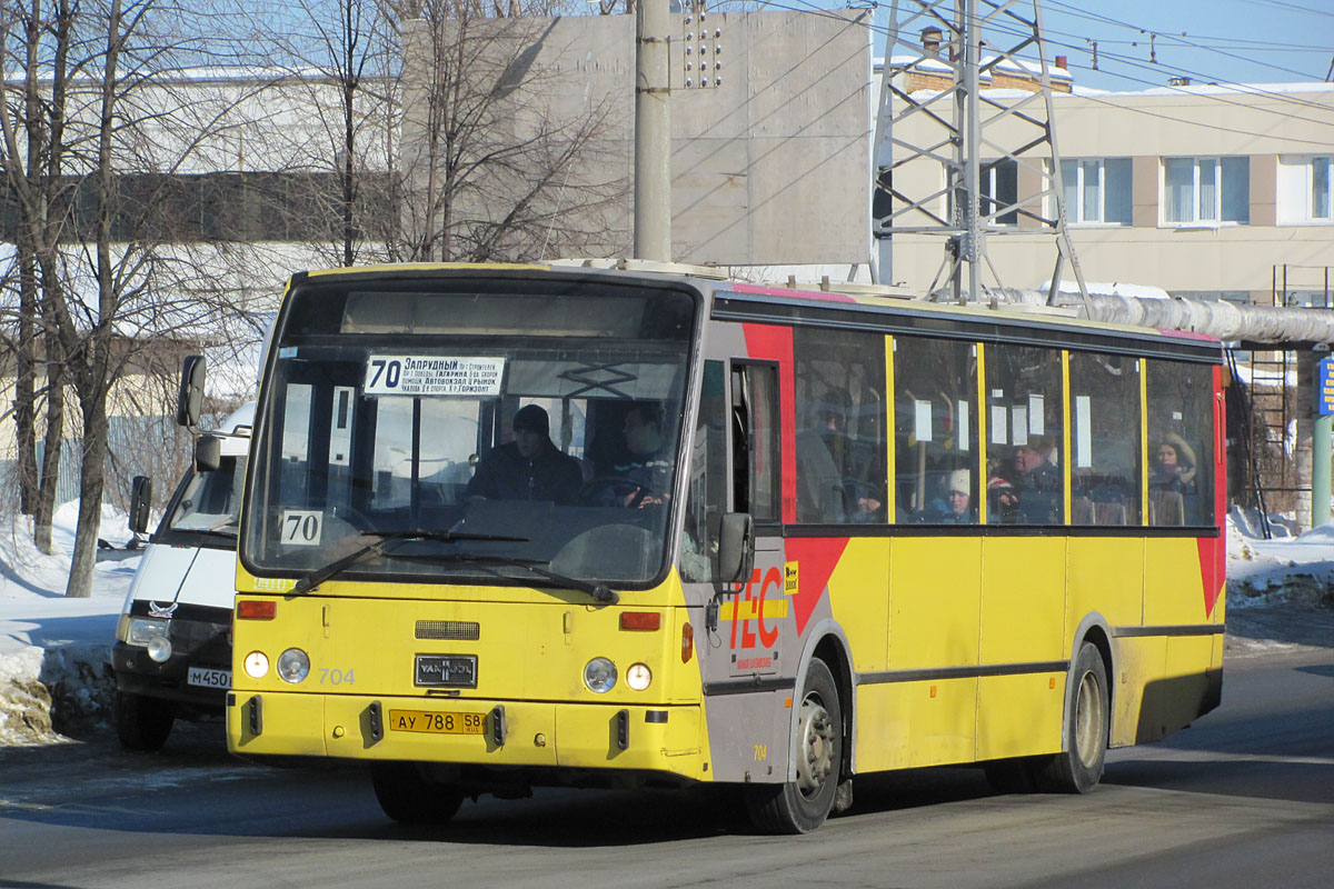 Penza region, Van Hool A600 Nr. АУ 788 58