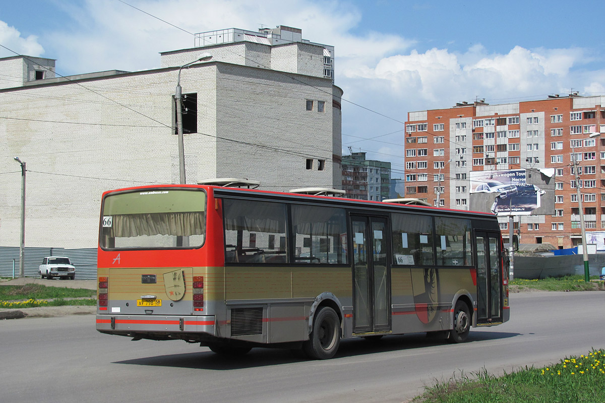 Пензенская область, Van Hool A600 № АУ 798 58