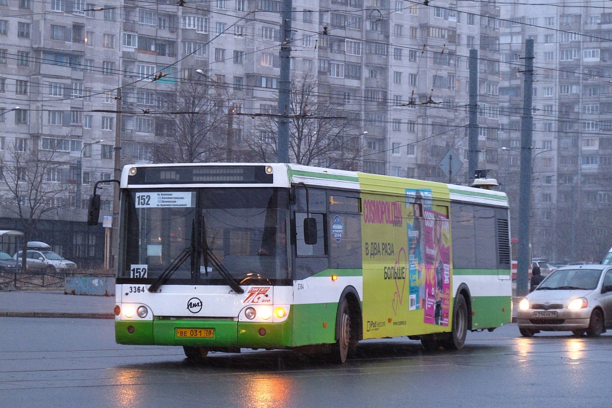 Санкт-Петербург, ЛиАЗ-5292.20 № 3364