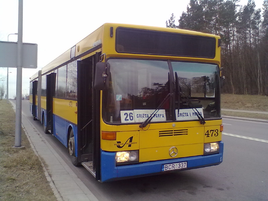 Литва, Mercedes-Benz O405G № 473