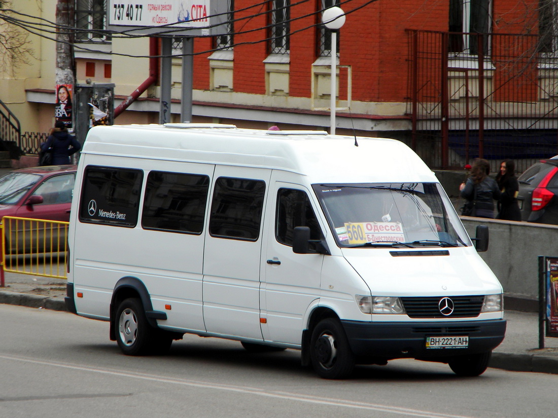 Odessa region, Mercedes-Benz Sprinter W904 412D sz.: BH 2221 AH