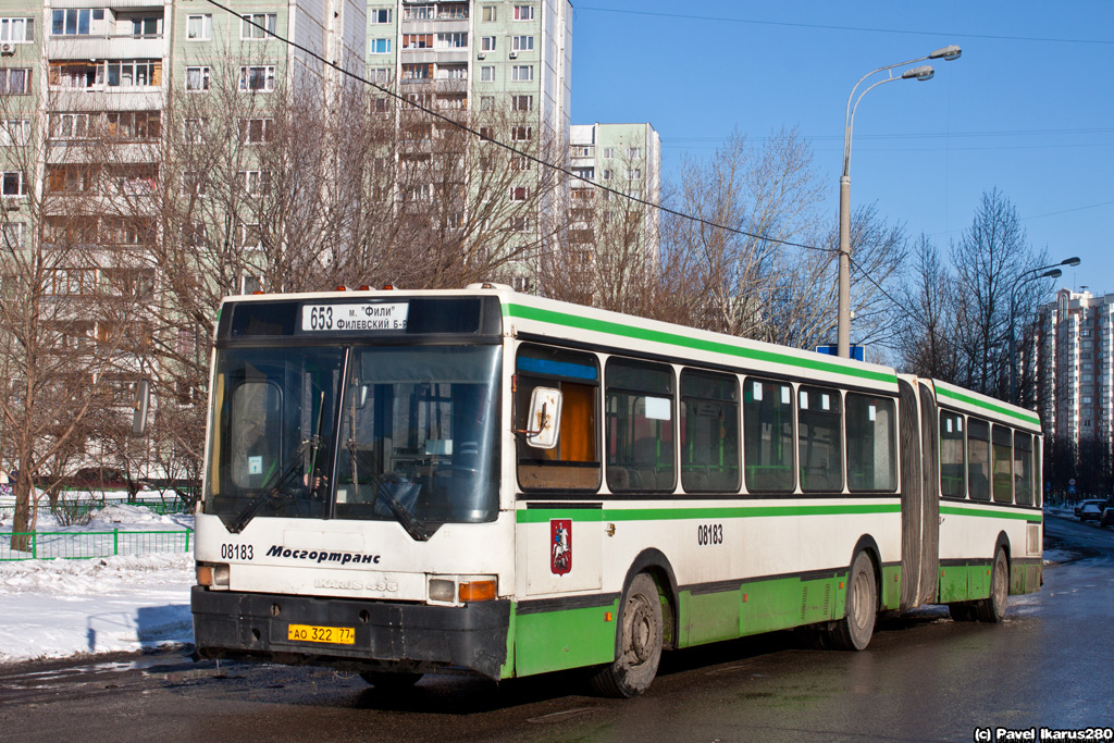 Москва, Ikarus 435.17 № 08183