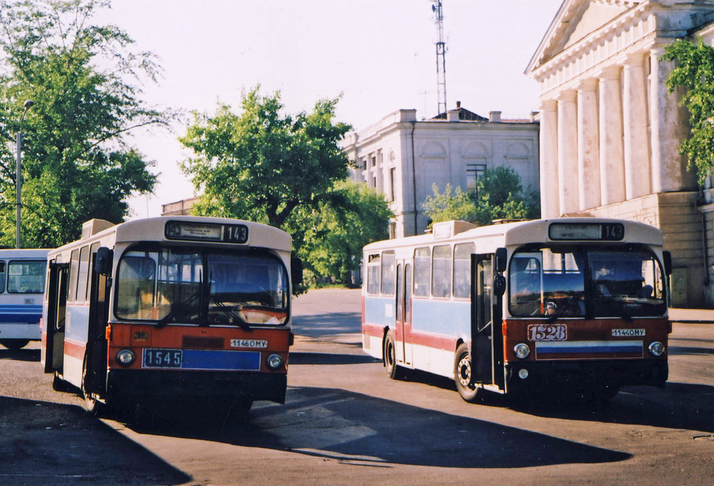 Omsk region, Mercedes-Benz O305 № 1545; Omsk region, Mercedes-Benz O305 № 1528