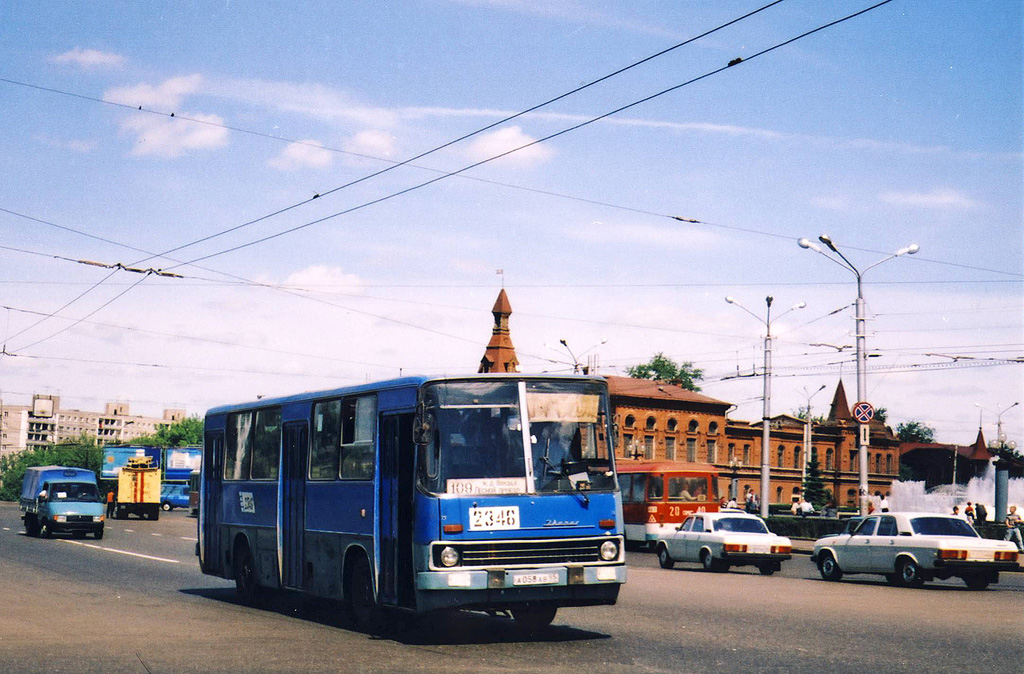 Омская область, Ikarus 260.02 № 2346; Омская область, ЛиАЗ-677М № 669