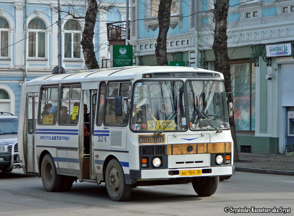 Иркутская область, ПАЗ-32054 № 324