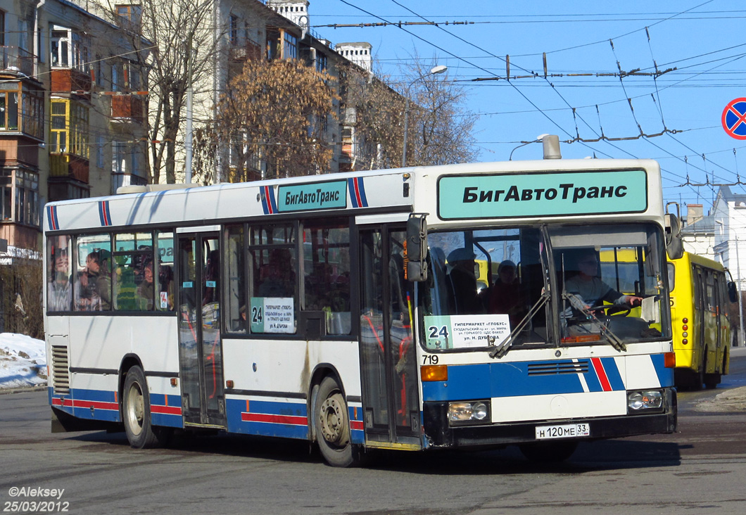 Владимирская область, Mercedes-Benz O405N2 № Н 120 МЕ 33