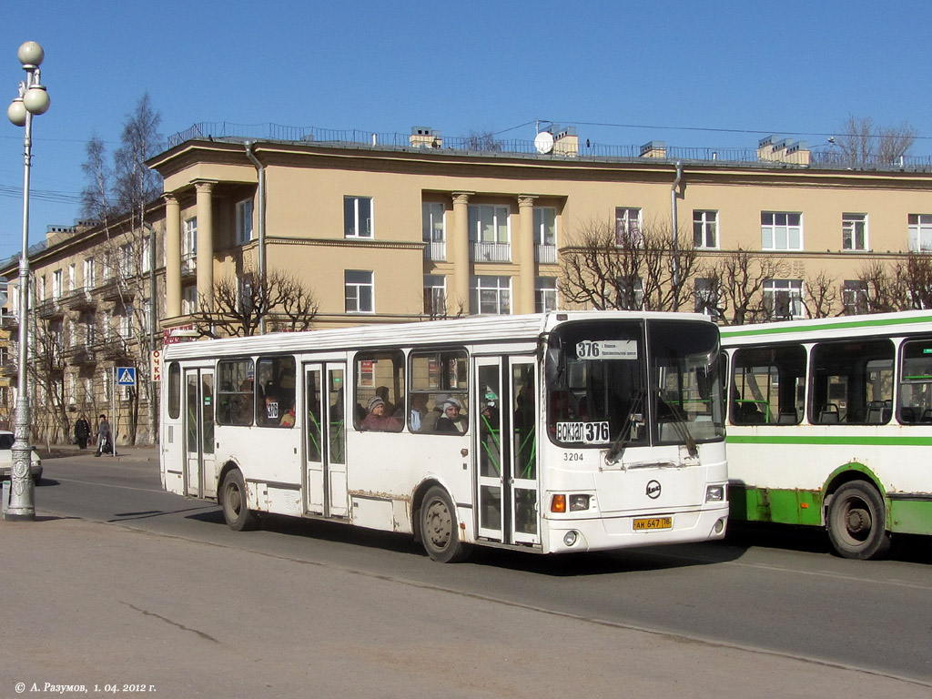 Санкт-Петербург, ЛиАЗ-5256.26 № 3204