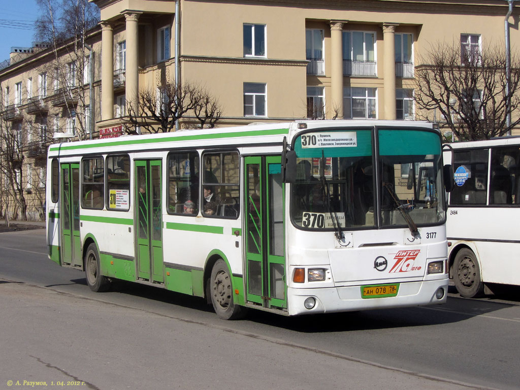 Санкт-Петербург, ЛиАЗ-5256.26 № 3177