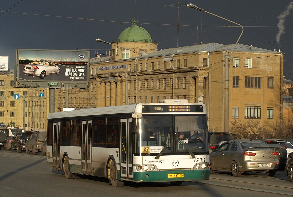 Санкт-Петербург, ЛиАЗ-5292.20 № 6838