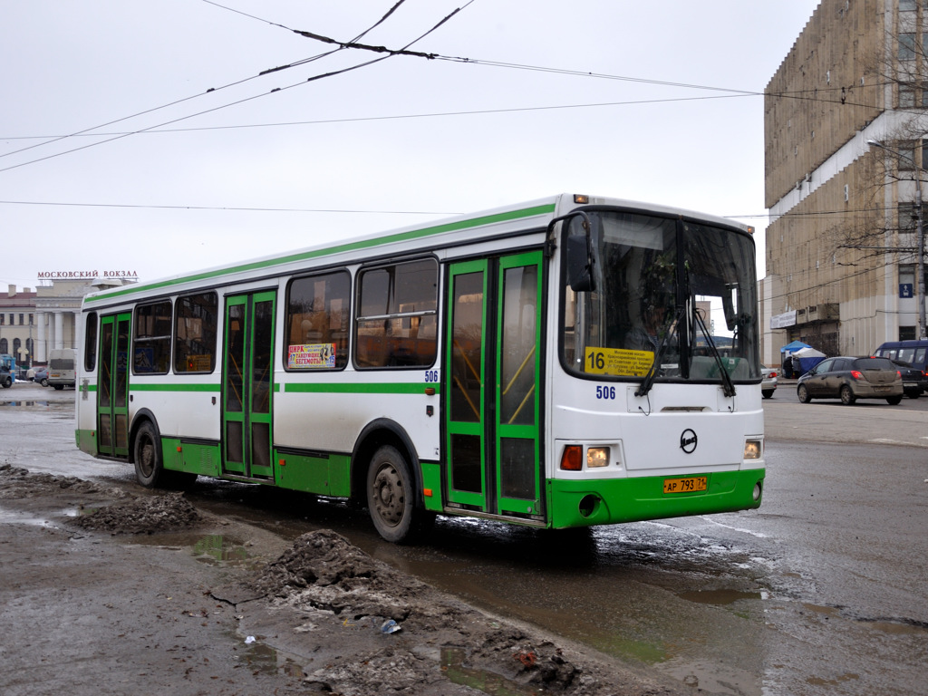 Тульская область, ЛиАЗ-5256.26 № 506