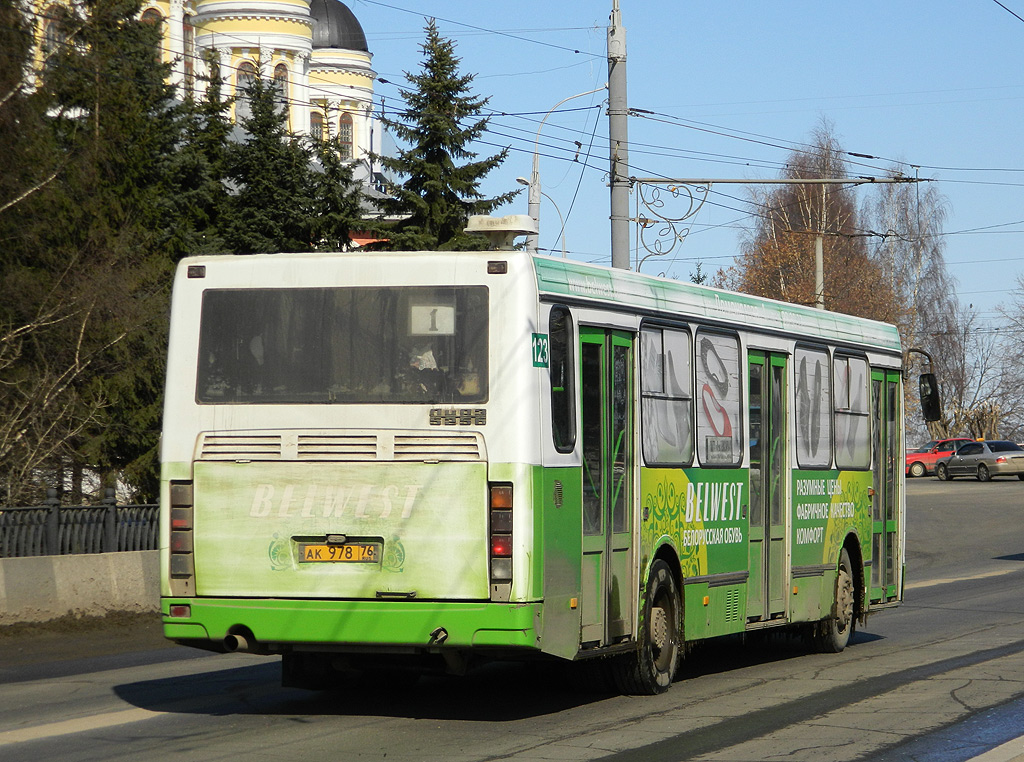 Ярославская область, ЛиАЗ-5256.45 № 123