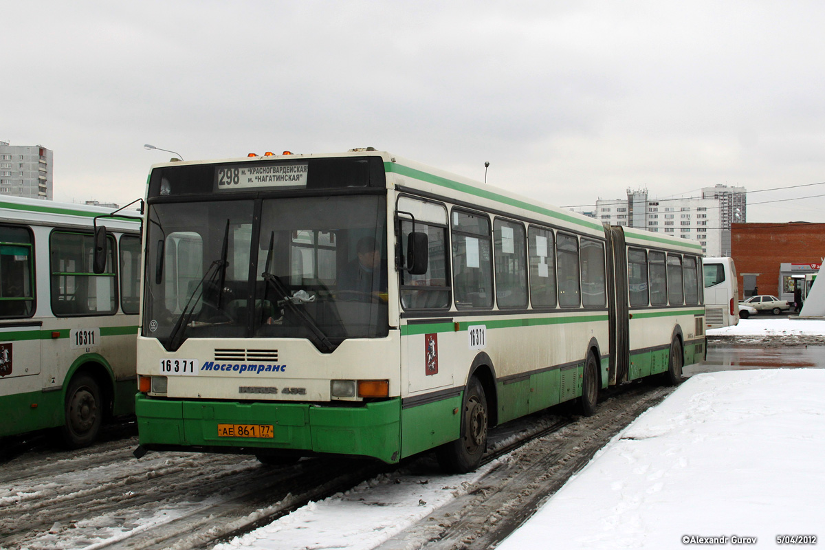 Москва, Ikarus 435.17 № 16371