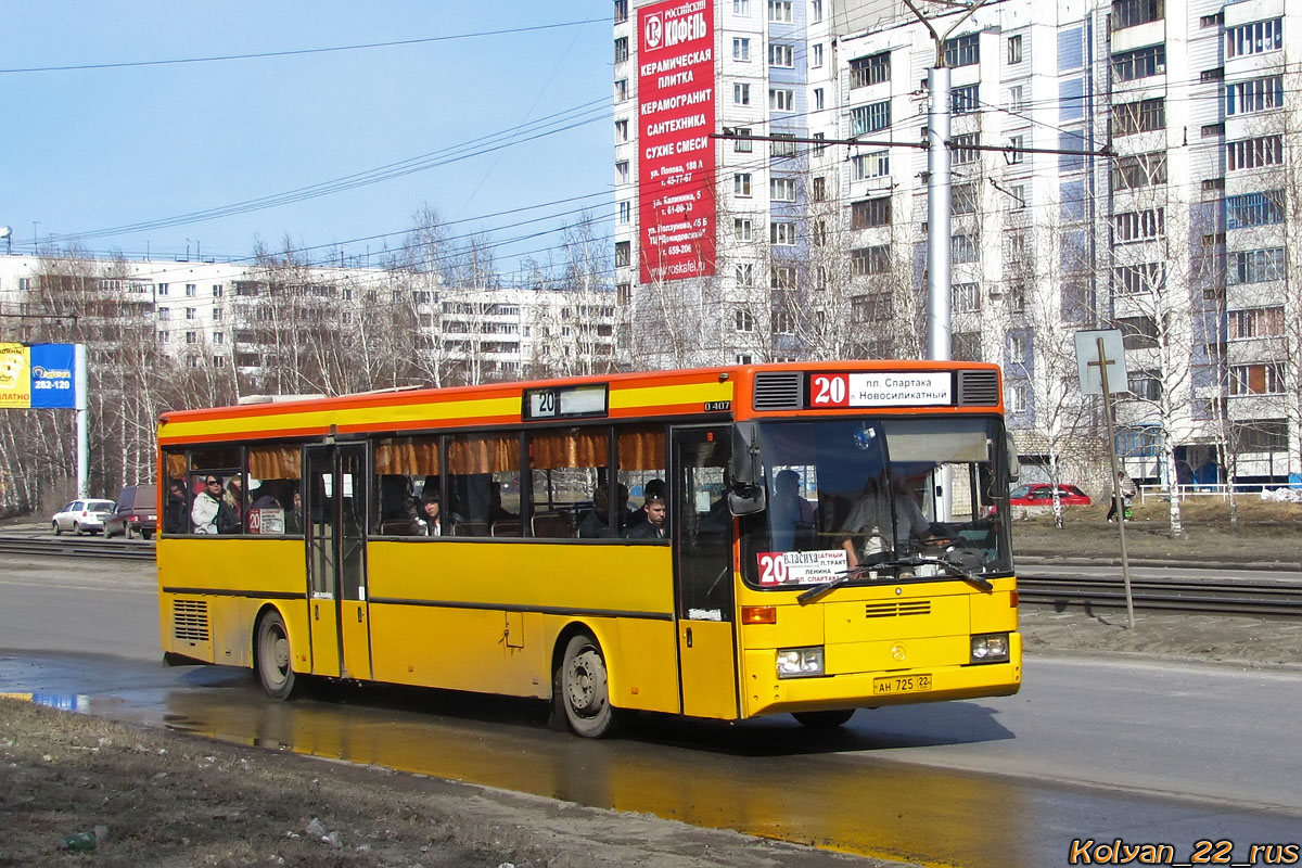 Алтайский край, Mercedes-Benz O407 № АН 725 22