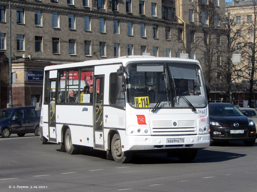 Санкт-Петербург, ПАЗ-320402-05 № n462