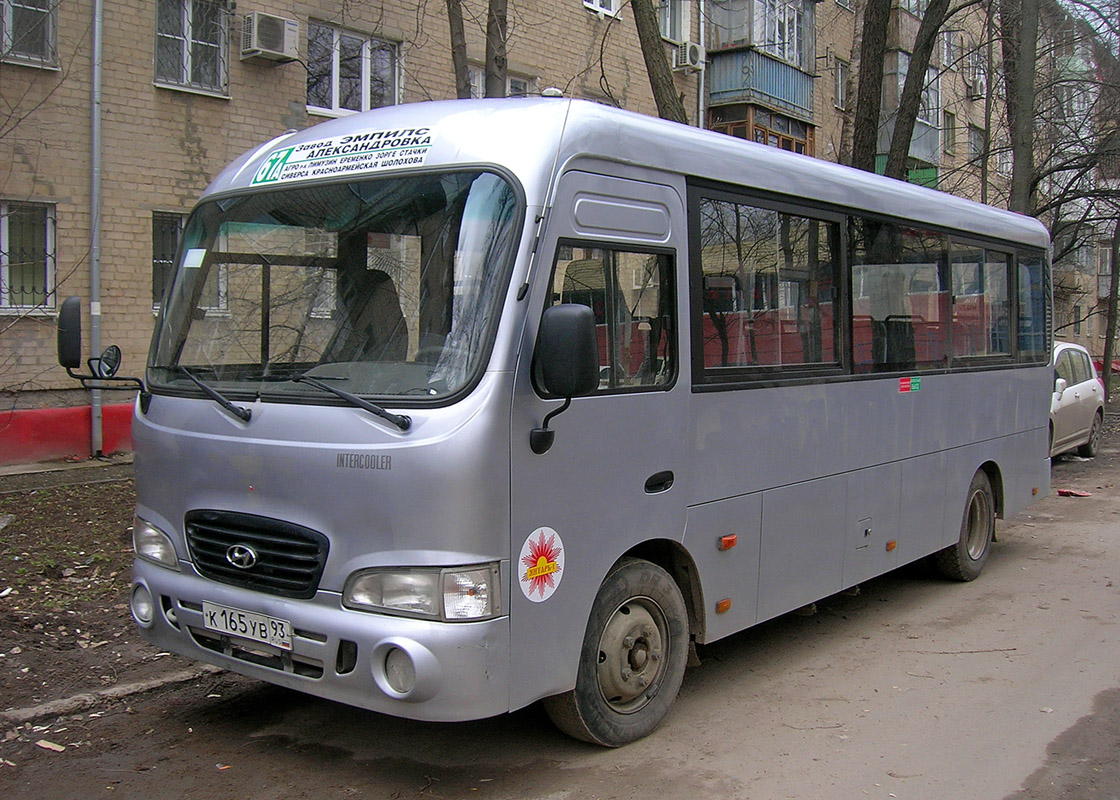 Ростовская область, Hyundai County LWB C09 (ТагАЗ) № К 165 УВ 93