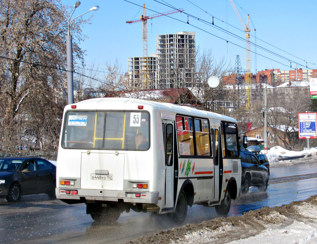 Нижегородская область, ПАЗ-32054 № Е 448 УО 152