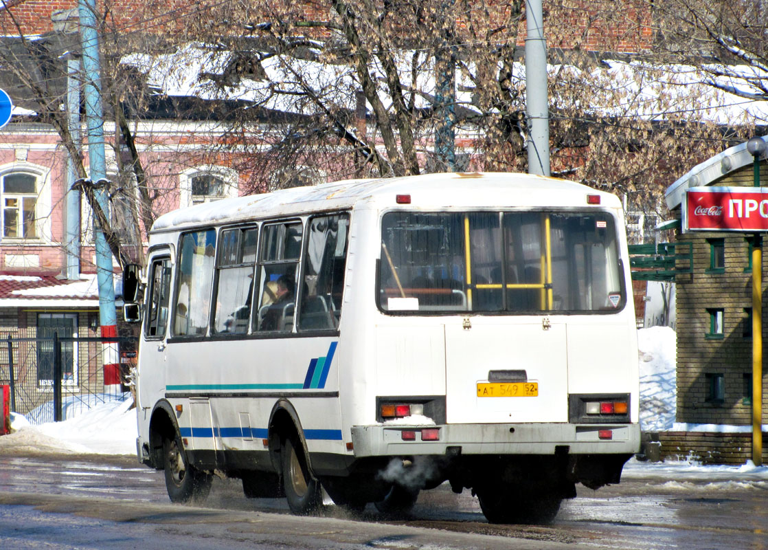 Нижегородская область, ПАЗ-32054 № АТ 549 52